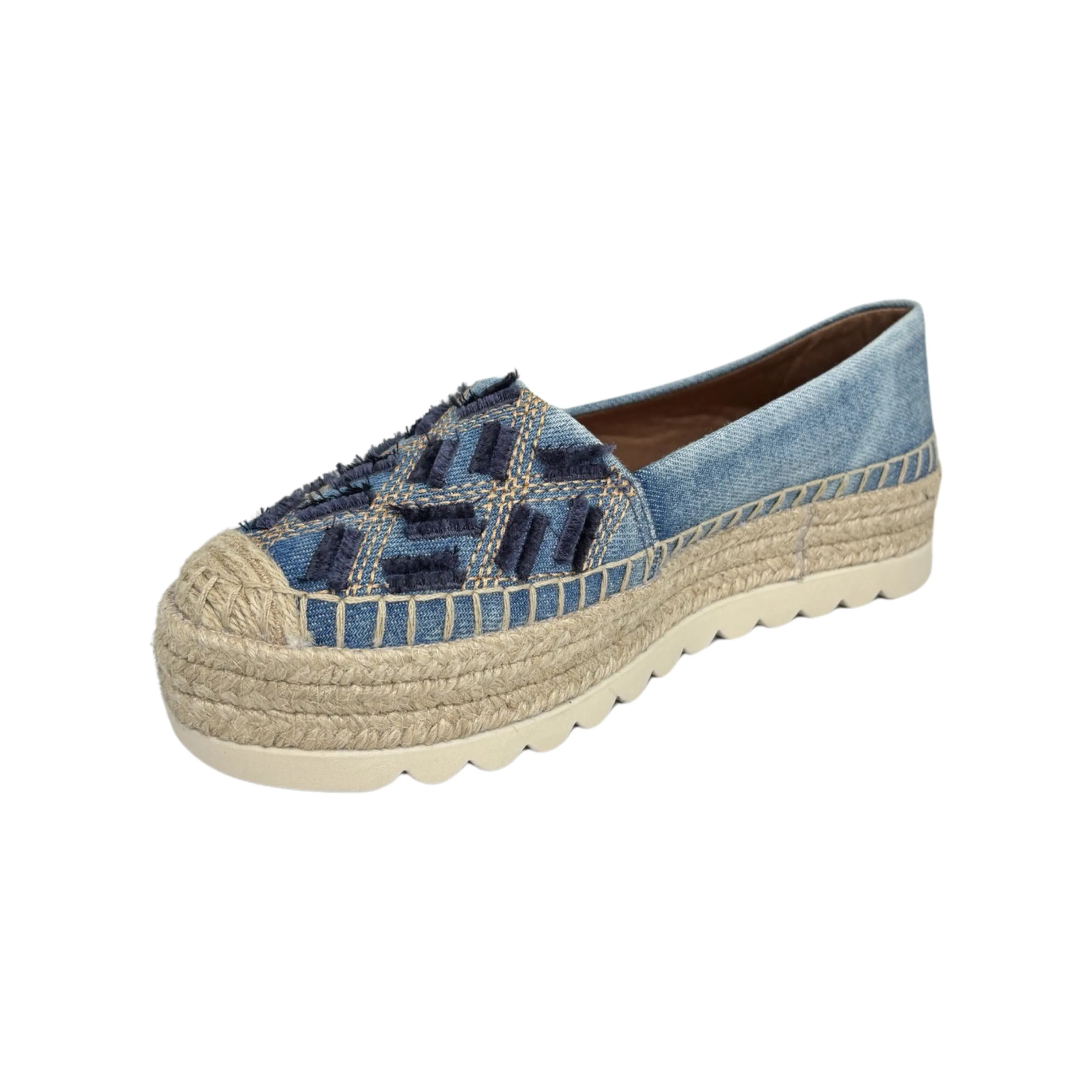 396163 Jean Multi Espadrille