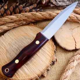 3V Mountaineer: Ironwood With Tapered Tang