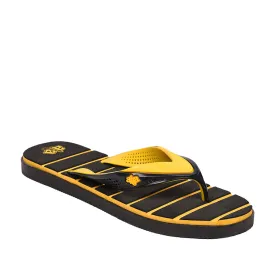 A-HA By Liberty HUNK-R3 Black Flip-Flops For Men