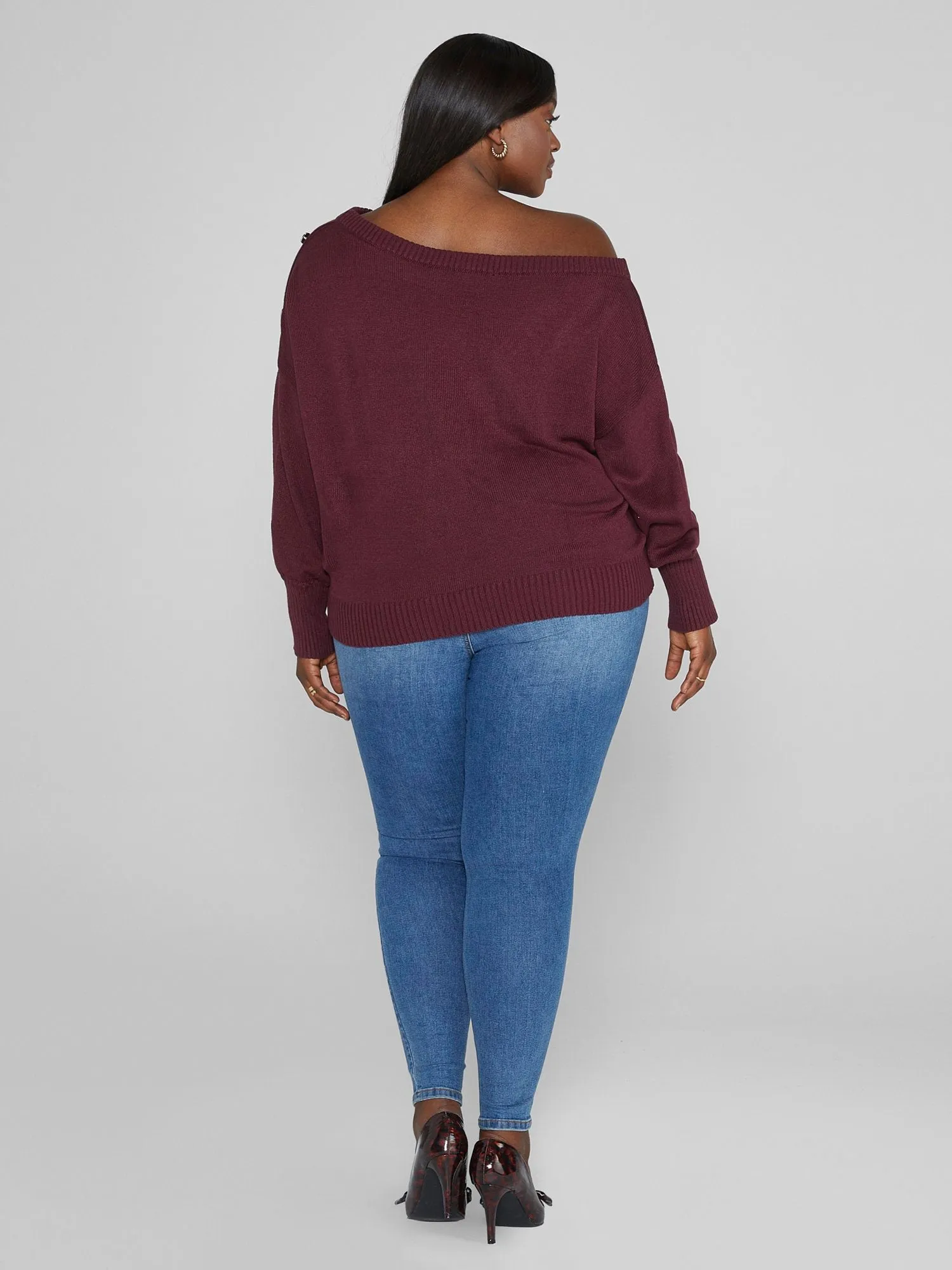 Adrienne Off-Shoulder Sweater