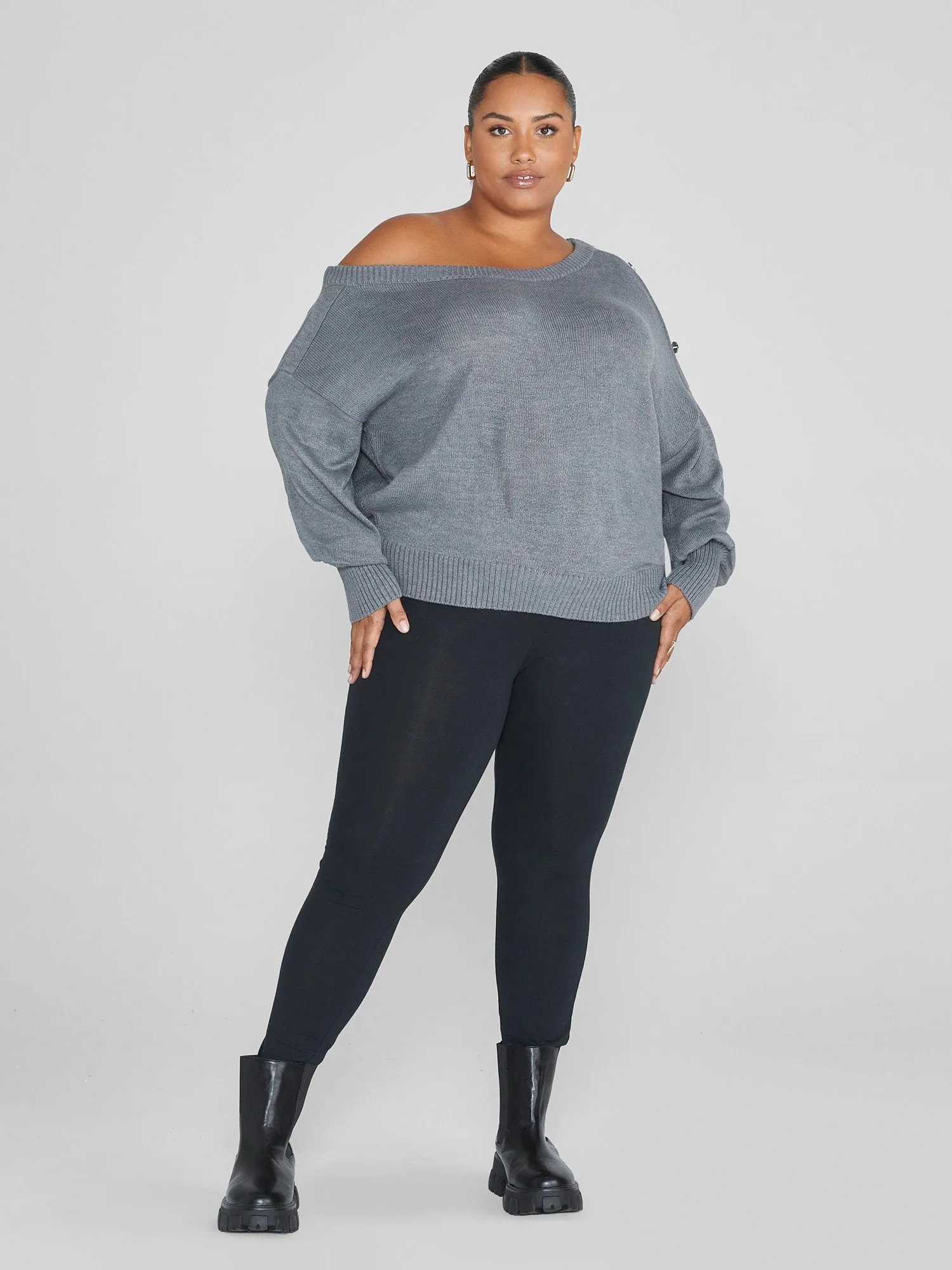 Adrienne Off-Shoulder Sweater