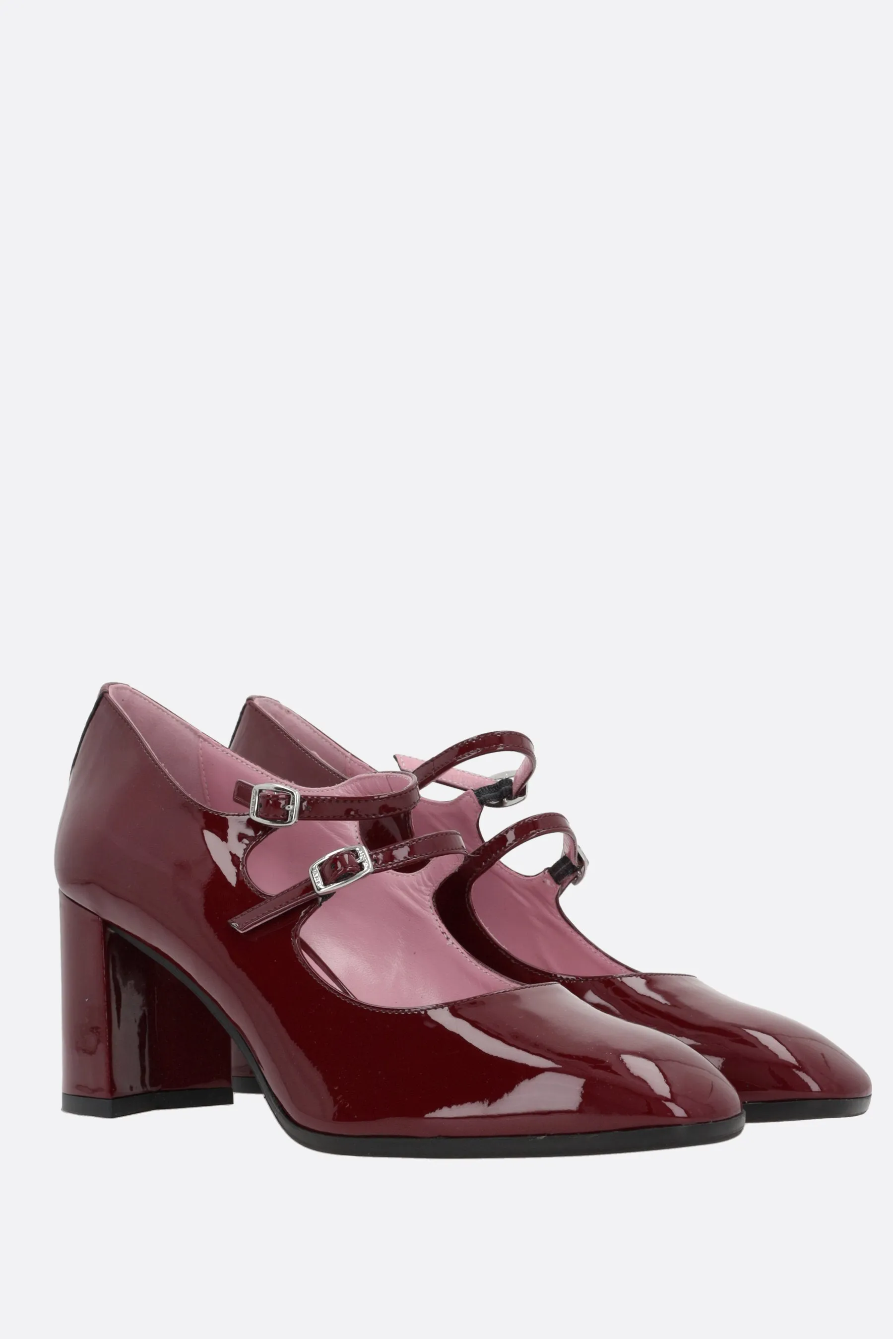 Alice patent leather mary-jane pumps