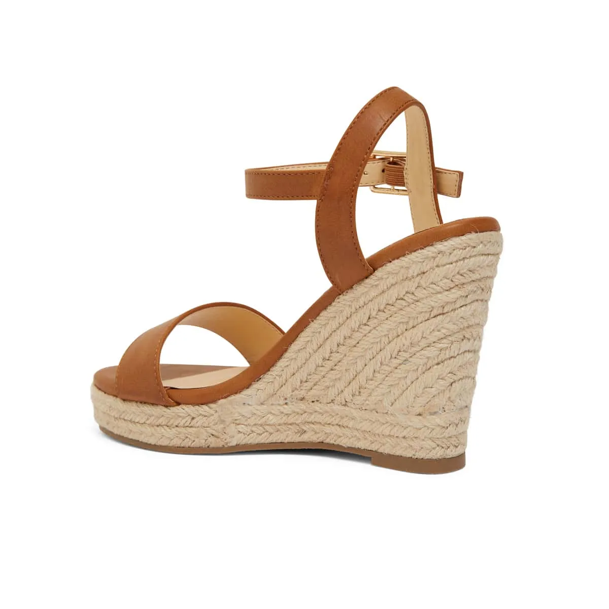 Amato Espadrille in Tan Smooth