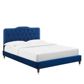 Amber King Platform Bed By Modway - MOD-6785 - Navy