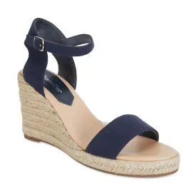 Audrey Espadrille in Navy Fabric