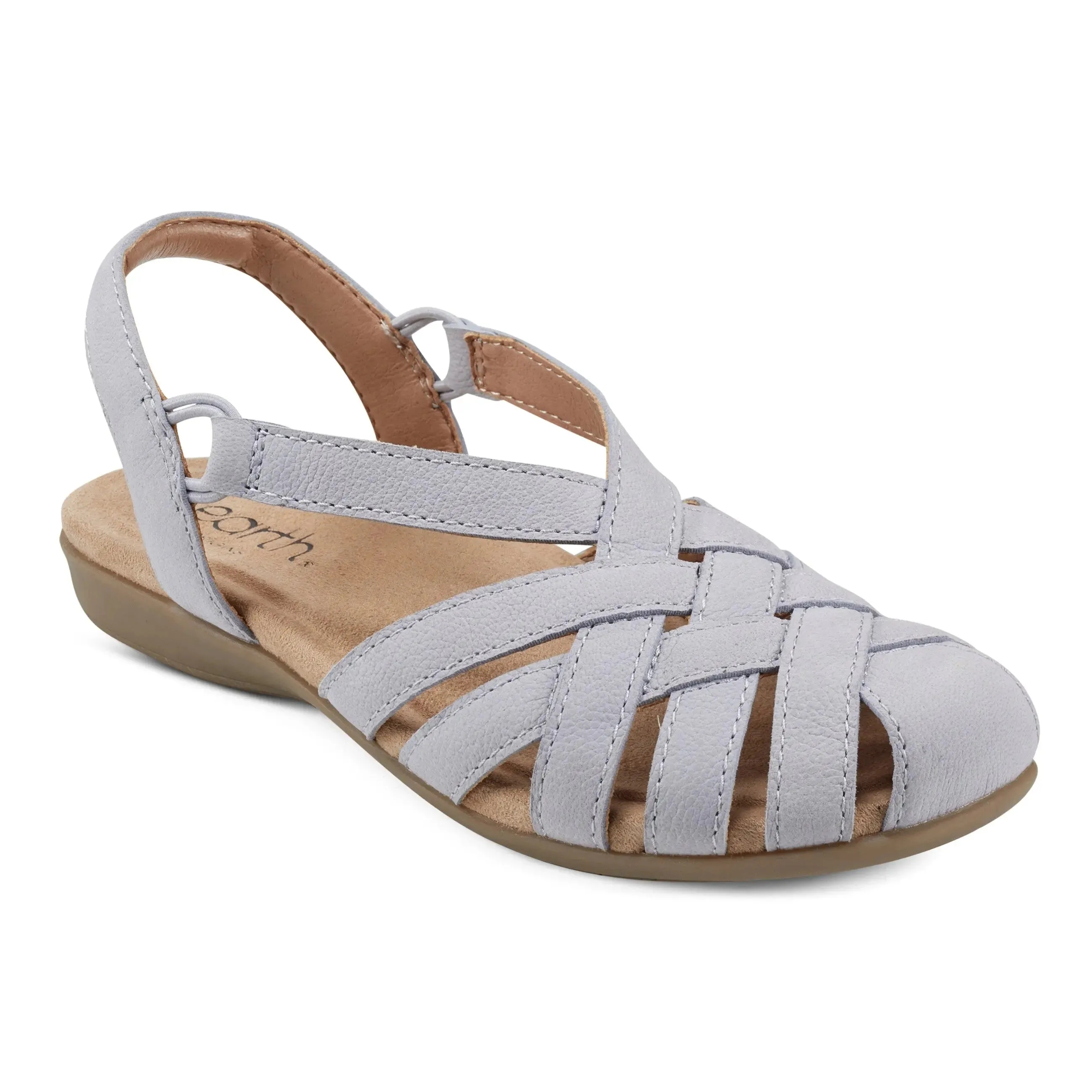 Berri Woven Casual Round Toe Slip-on Sandals