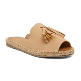 Blink Espadrille in Natural Leather