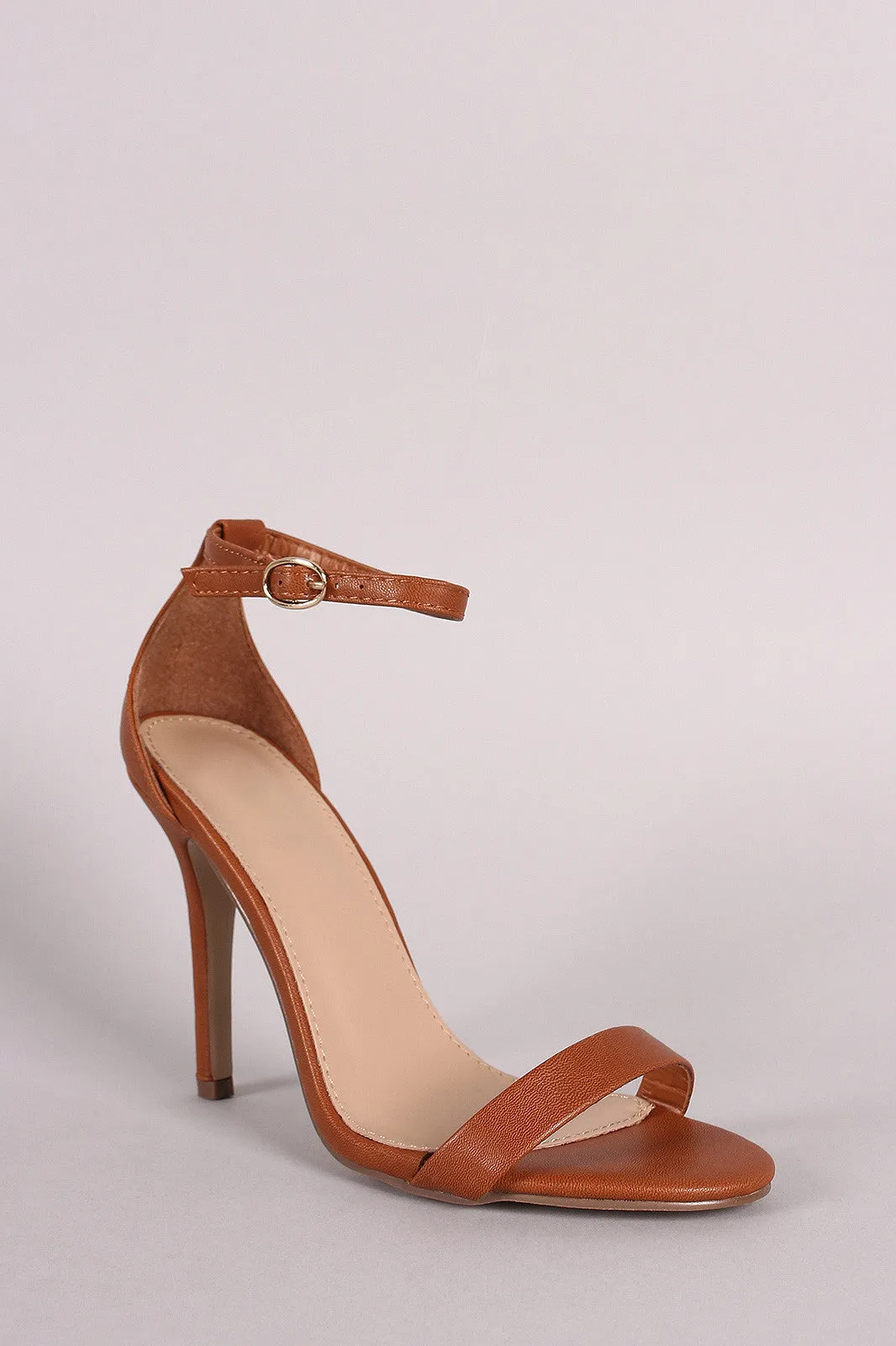 Breckelle Classic Duo Strap Stiletto Heel