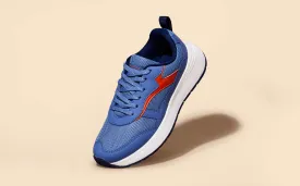 Cosmo Comfort Sneakers : Blue-Orange