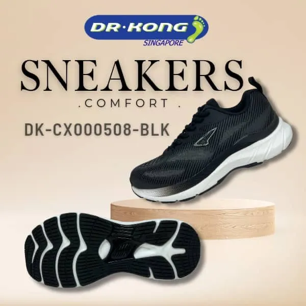 DR.KONG MEN'S EXPLORE SNEAKERS DK-CX000508-BLK(RP : $199)