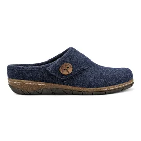 Ezra Round Toe Casual Slip-on Flat Clogs