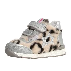 Falcotto New Ferdi 2 Vl Girl's Sneakers - Silver/White/Black