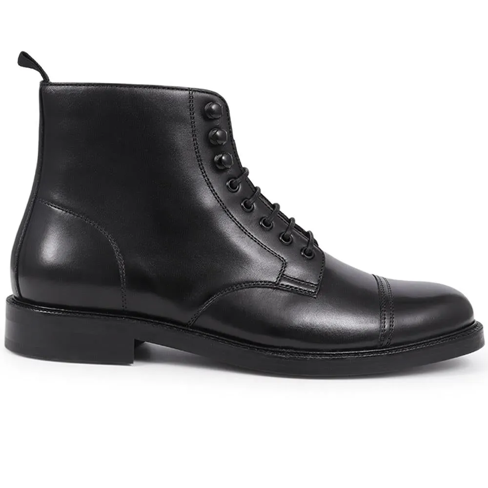 Finch Leather Lace-Up Boots - FINCH / 325 742