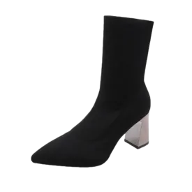 Heeled Chelsea Boots - Ankle High