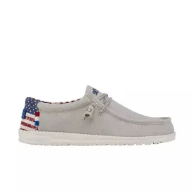 Hey Dude "Wally" Off White Patriotic