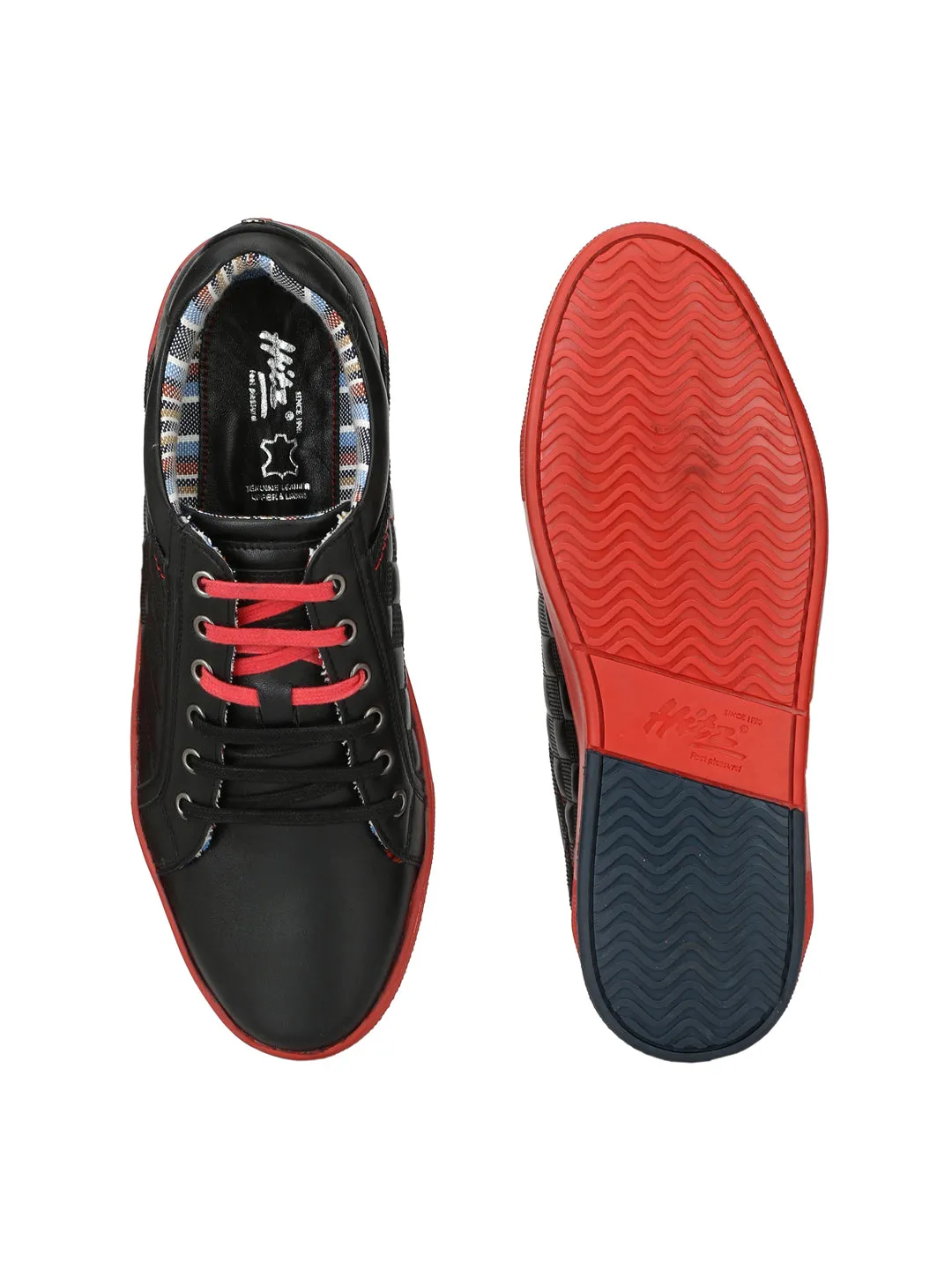 Hitz Black Lace-up Luxure Shoes