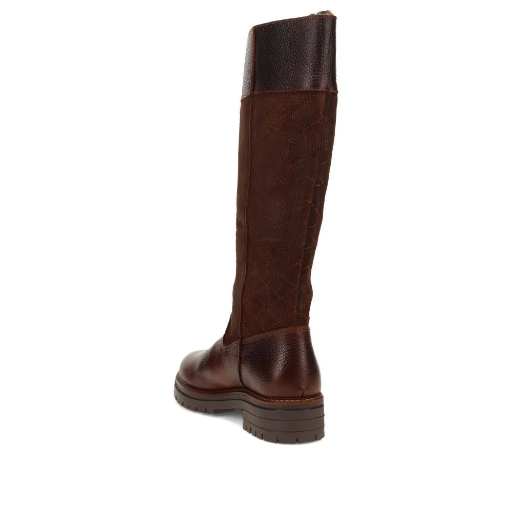 Ingrid Leather Knee-High Boots - BARBR40507 / 325 662