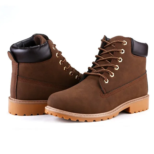 Leather Men Boots