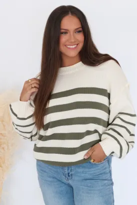 Minka Sweater - Olive