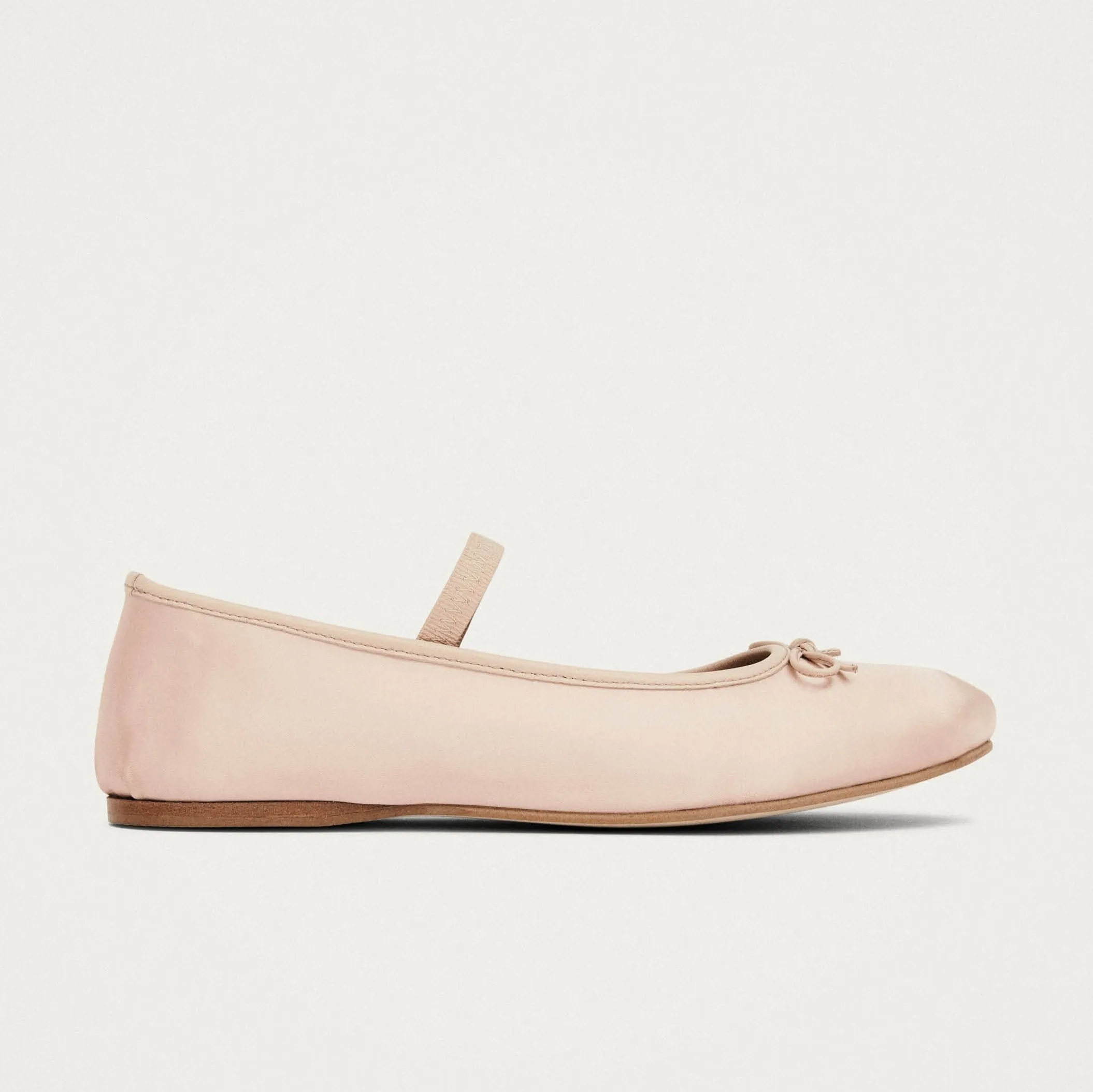 Odette Pale Pink Ballet Flats