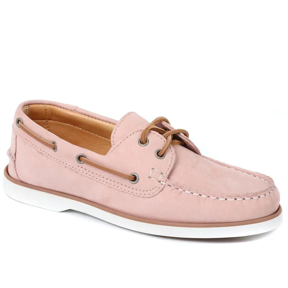 Patrizia Leather Boat Shoes - PATRIZIA / 322 369