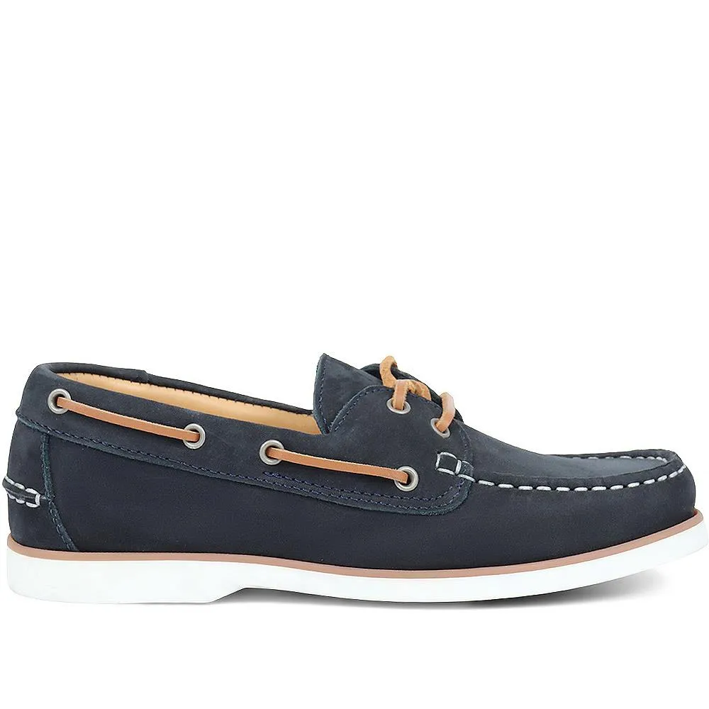 Patrizia Leather Boat Shoes - PATRIZIA / 322 369