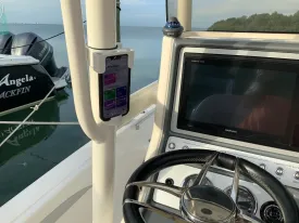 Phone Holder for center console boats