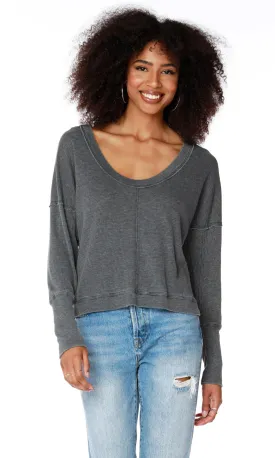 Scoop Neck Slouchy Tee