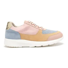 Shoreditch - Pastel Leather Trainers