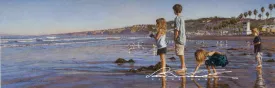 Steve Hanks - Children on La Jolla Shores