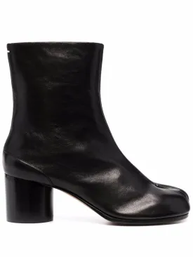 Tabi Ankle Boots H60 Black Calf Leather