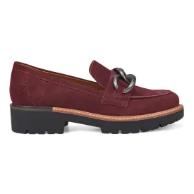 Zalor Round Toe Lug Sole Casual Slip-on Loafers